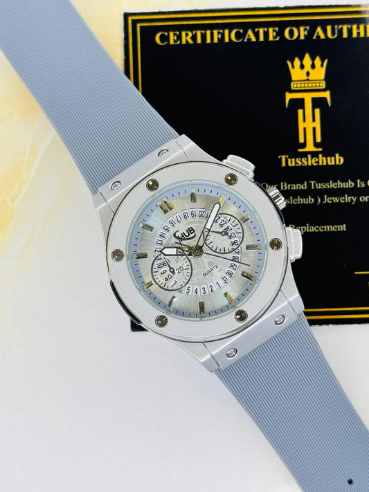 HUBLOT WITH PREMIUM STRAPS.