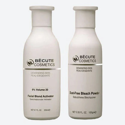 Becute skin polish set - Becute Bleach Powder & Facial Blonde Activator Rs 261