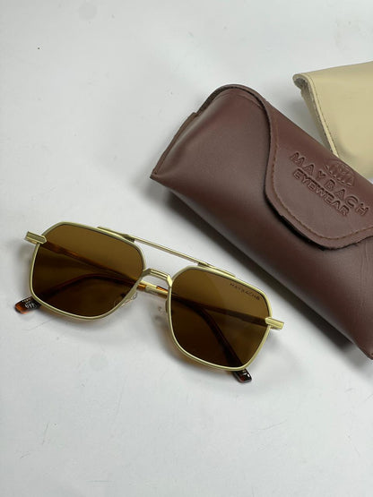 Luxury Square Black Sunglasses – UV400 Premium Eyewear
