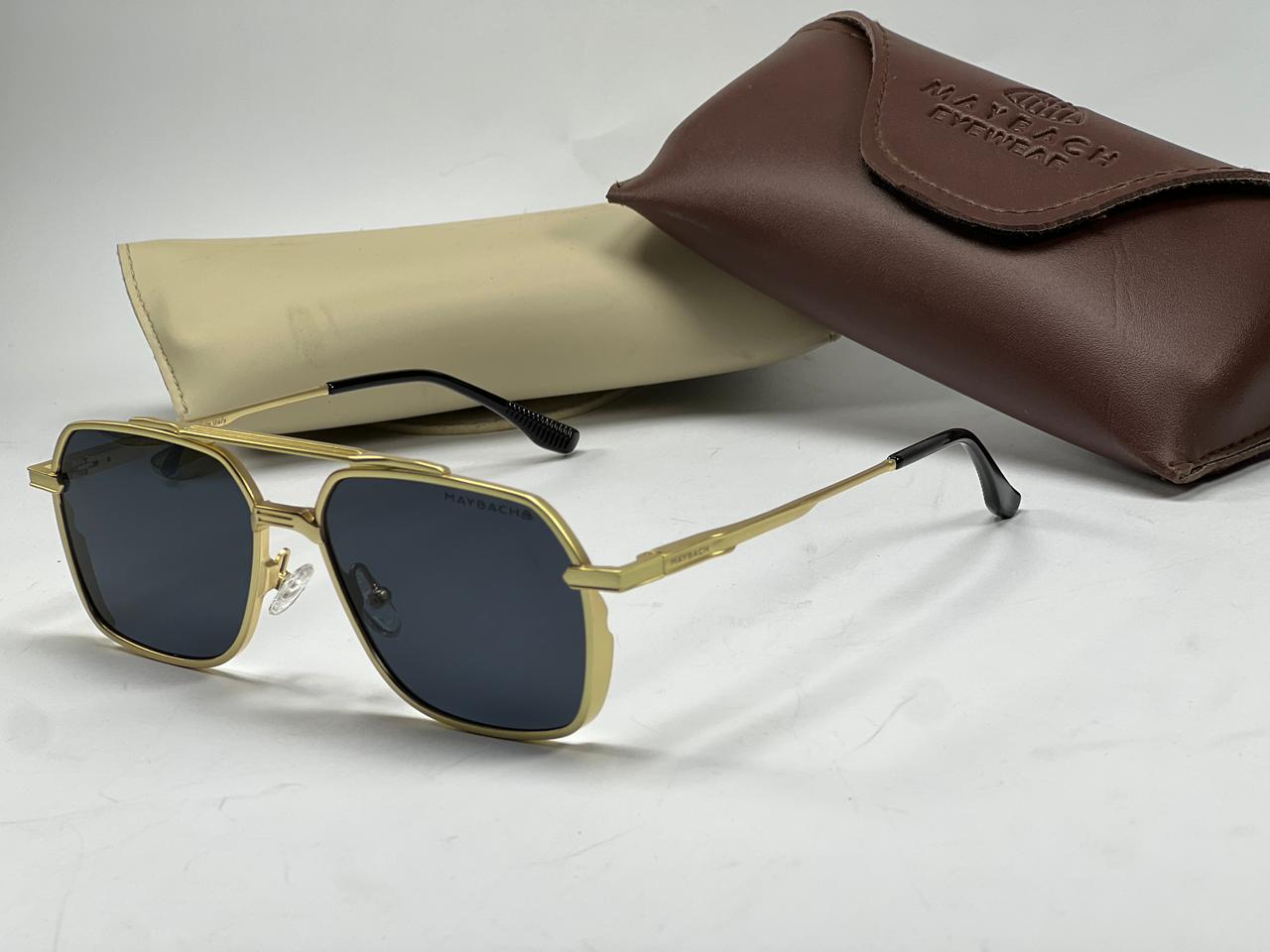Luxury Square Black Sunglasses – UV400 Premium Eyewear