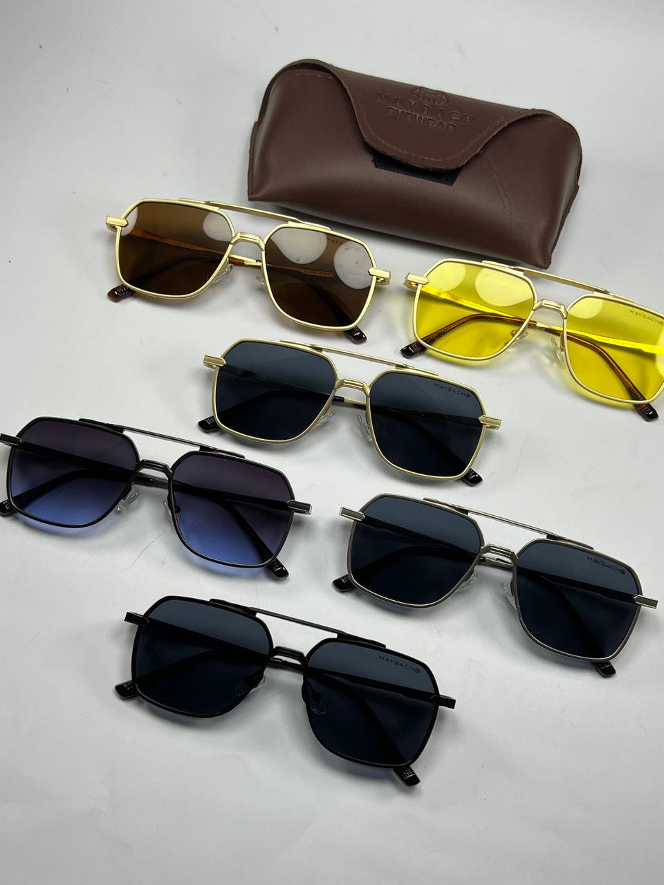 Luxury Square Black Sunglasses – UV400 Premium Eyewear
