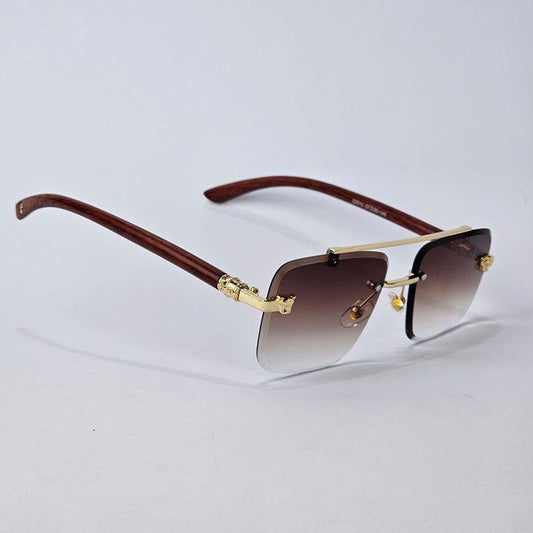 Cartier Sunglasses Wooden Texture