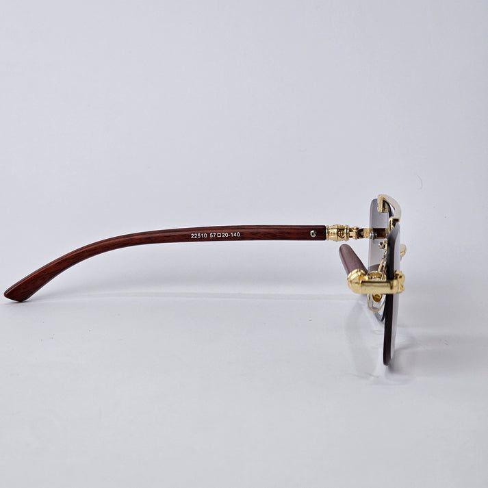 Cartier Sunglasses Wooden Texture