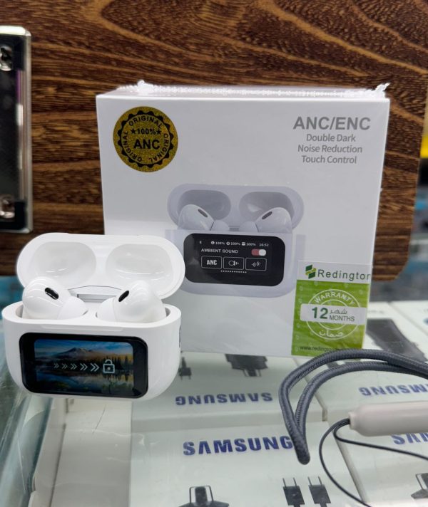 A9 Pro Touch Screen Display Anc Wireless Earbuds