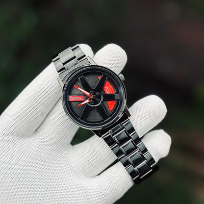 Ma1 Black Car Sport Rim Hub