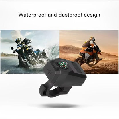 Motorcycle Usb Charger With Compass –